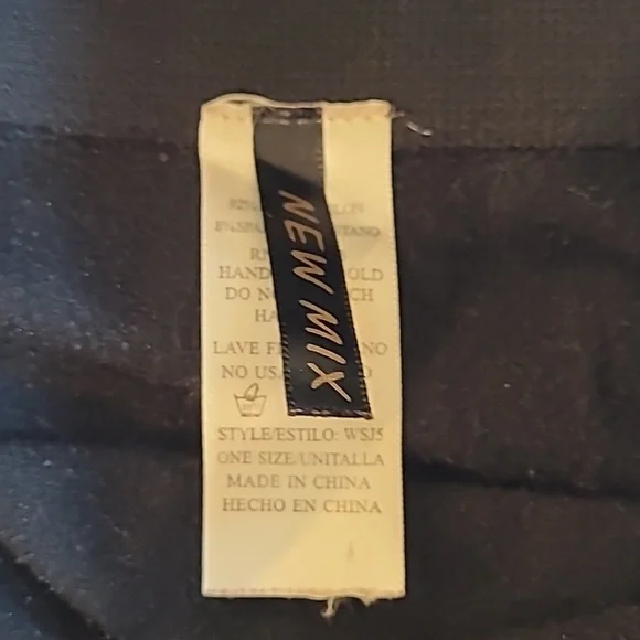 New Mix Fleece Lined Legging, Size L, Jet Black - Picture 4 of 5